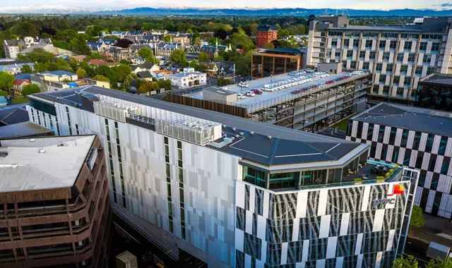 Hero Christchurch Cbd Pwc Drone