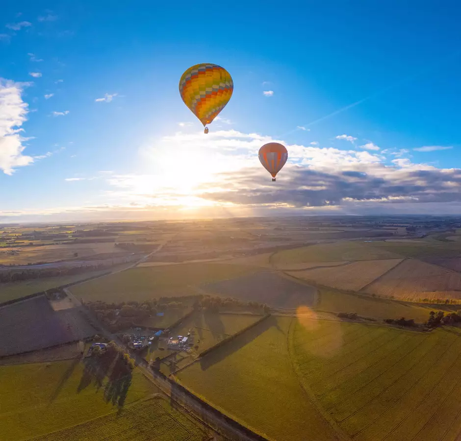 Mid Canterbury Balloons Taken By Drone