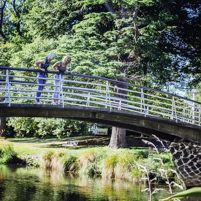 Christchurch Botanic Garden Footbridge