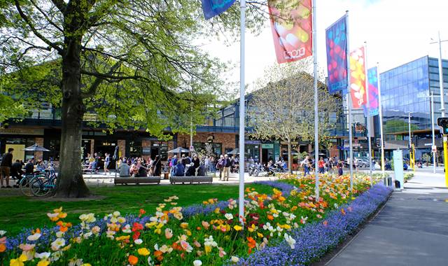 Christchurch Riverside Market Bloom Banners