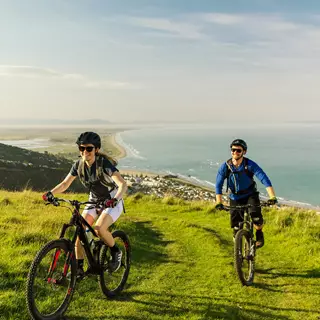 Hero Christchurch Port Hills Mountain Biking Uphill