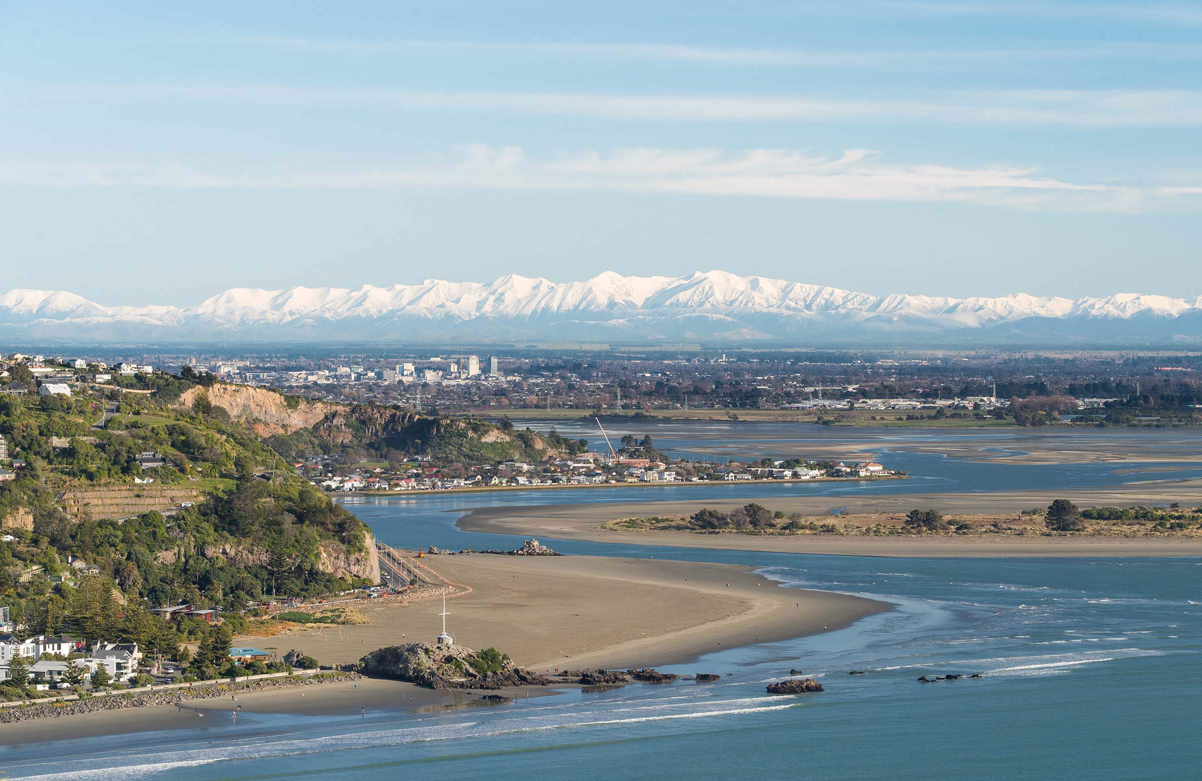 Christchurch City Overview Image Taken 2019 From CCC