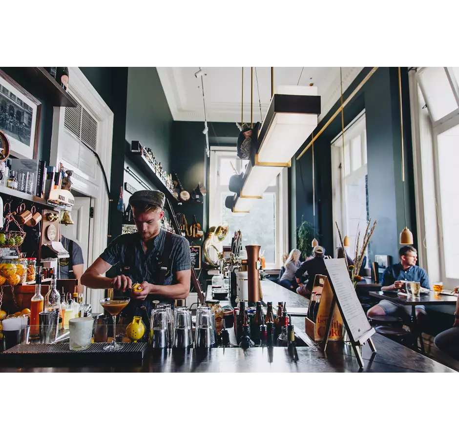 Christchurch OGB Bartender Making Cocktails