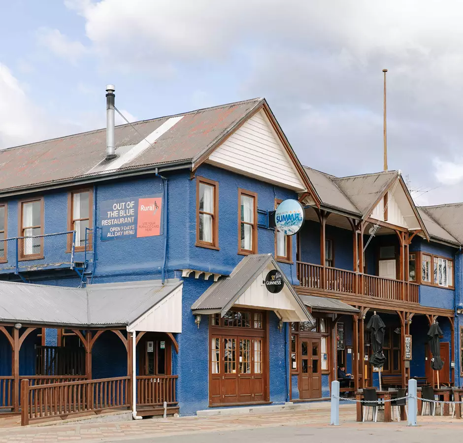 Blue Pub In Methven