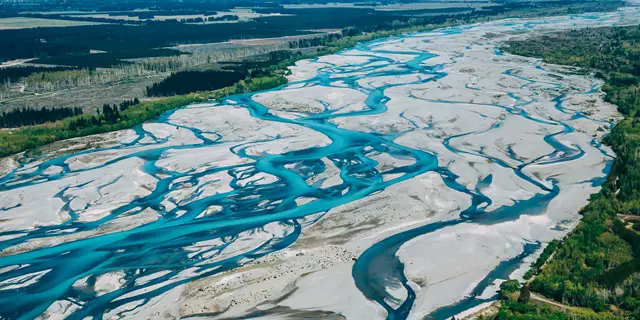 South Canterbury Braided River