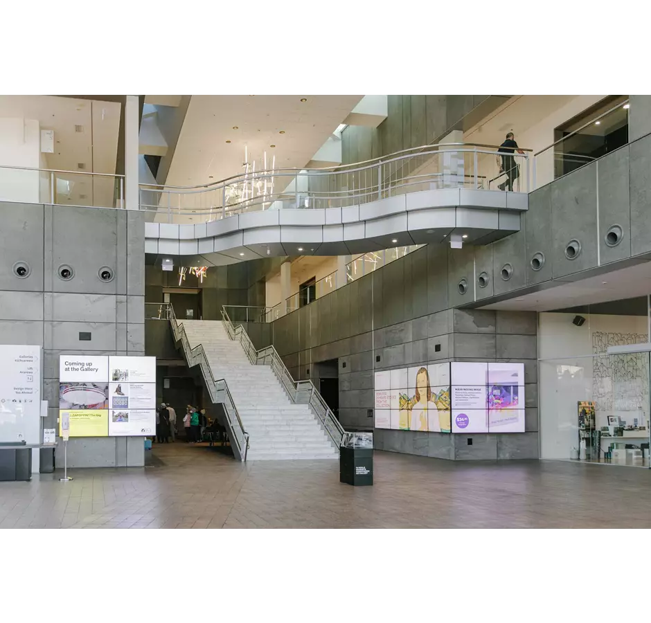 Art Gallery Stairs