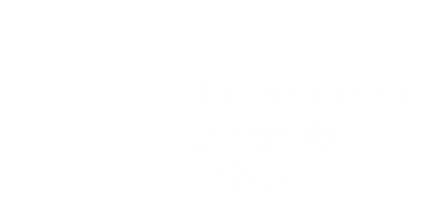 Antarctic Christchurch Antarctic Logo White