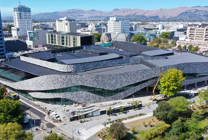 Te Pae Christchurch Convention Centre Exterior View