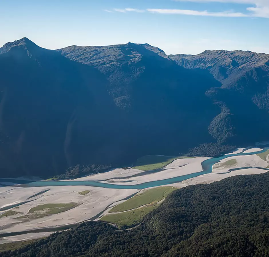 Haast World Heritage Site By Air