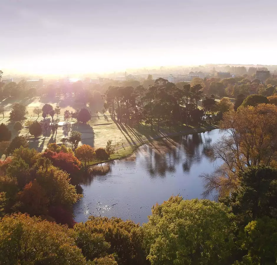 Autumn in Hagley Park Christchurch