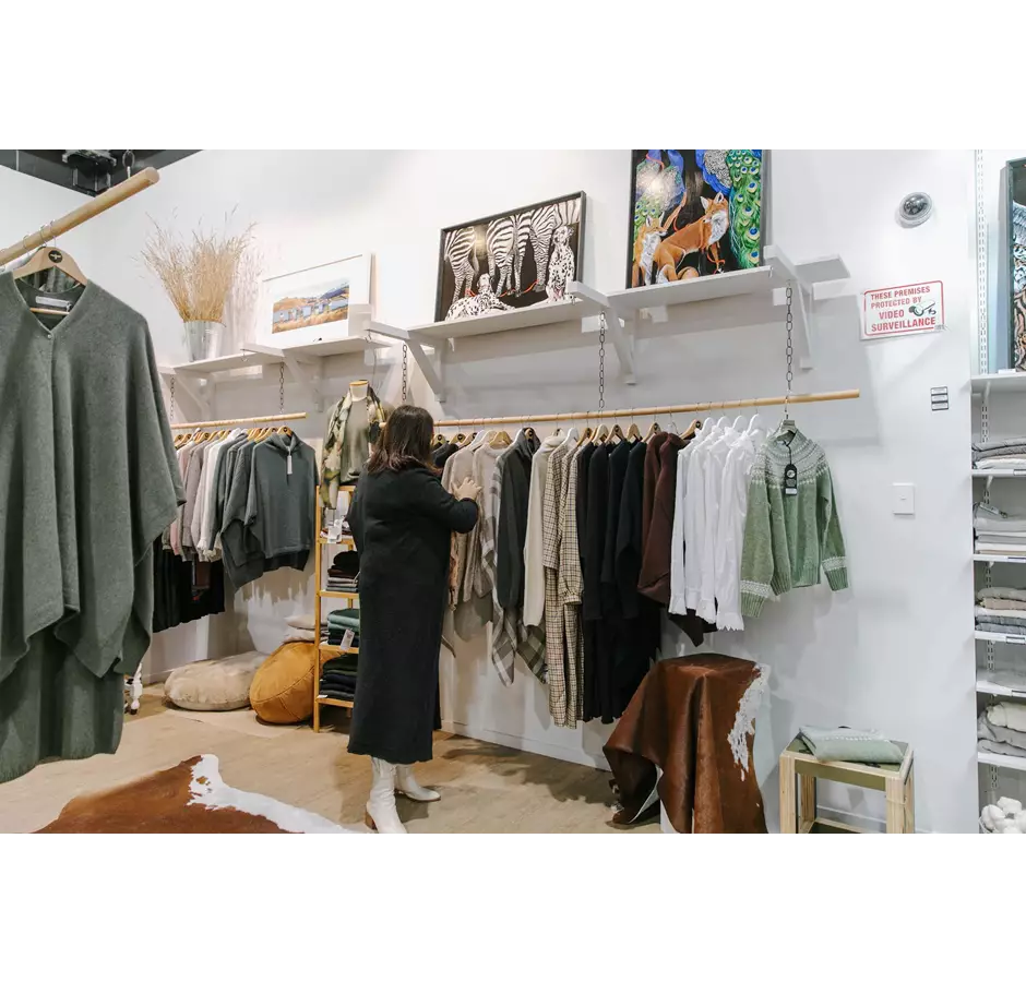 Looking At Clothes At Shopology